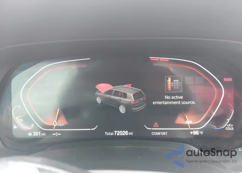 2020 BMW X7 xDrive40I из США, поврежденный, VIN 5UXCW2C08L9C87172